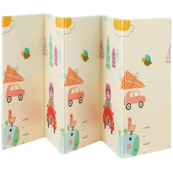 Spielmatte 180 x 200 cm mit diversen Tiermotiven