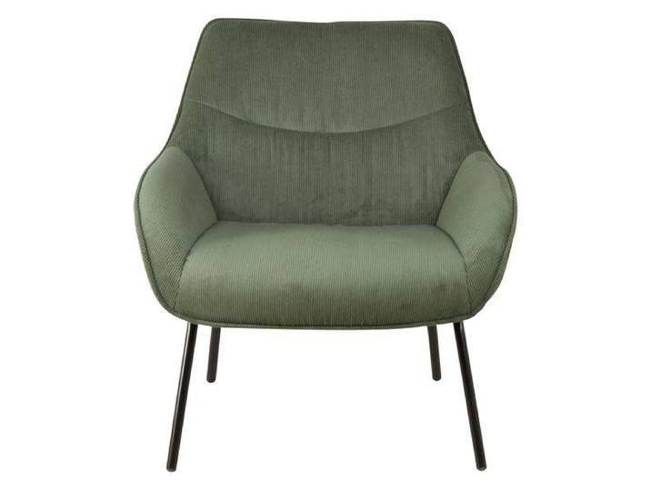 Fauteuil velours côtelé vert sapin