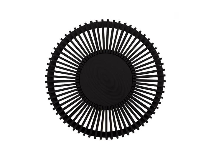 Umage Clava Up Wandleuchte medium Schwarze Eiche