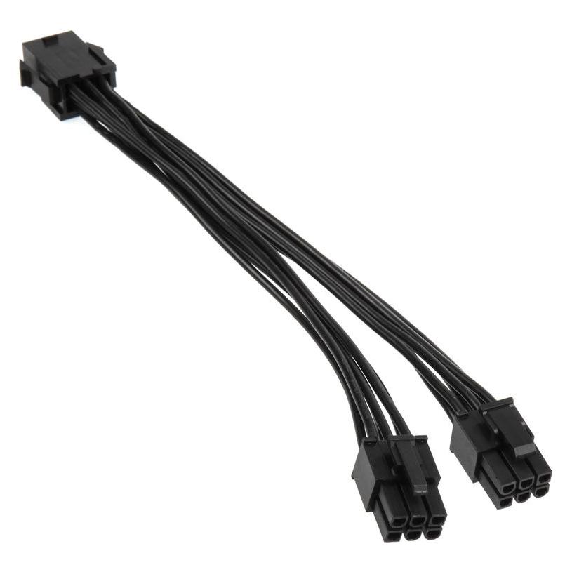 Kolink Adapter 6-Pin-PCIe auf 2x 6-Pin-PCIe-Stecker (15 cm, 6 pin PCI-Express) (ZUAD-766)