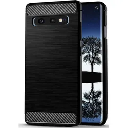 ONEFLOW Shift Case Samsung Galaxy S10e Carbon Optik gebürstet