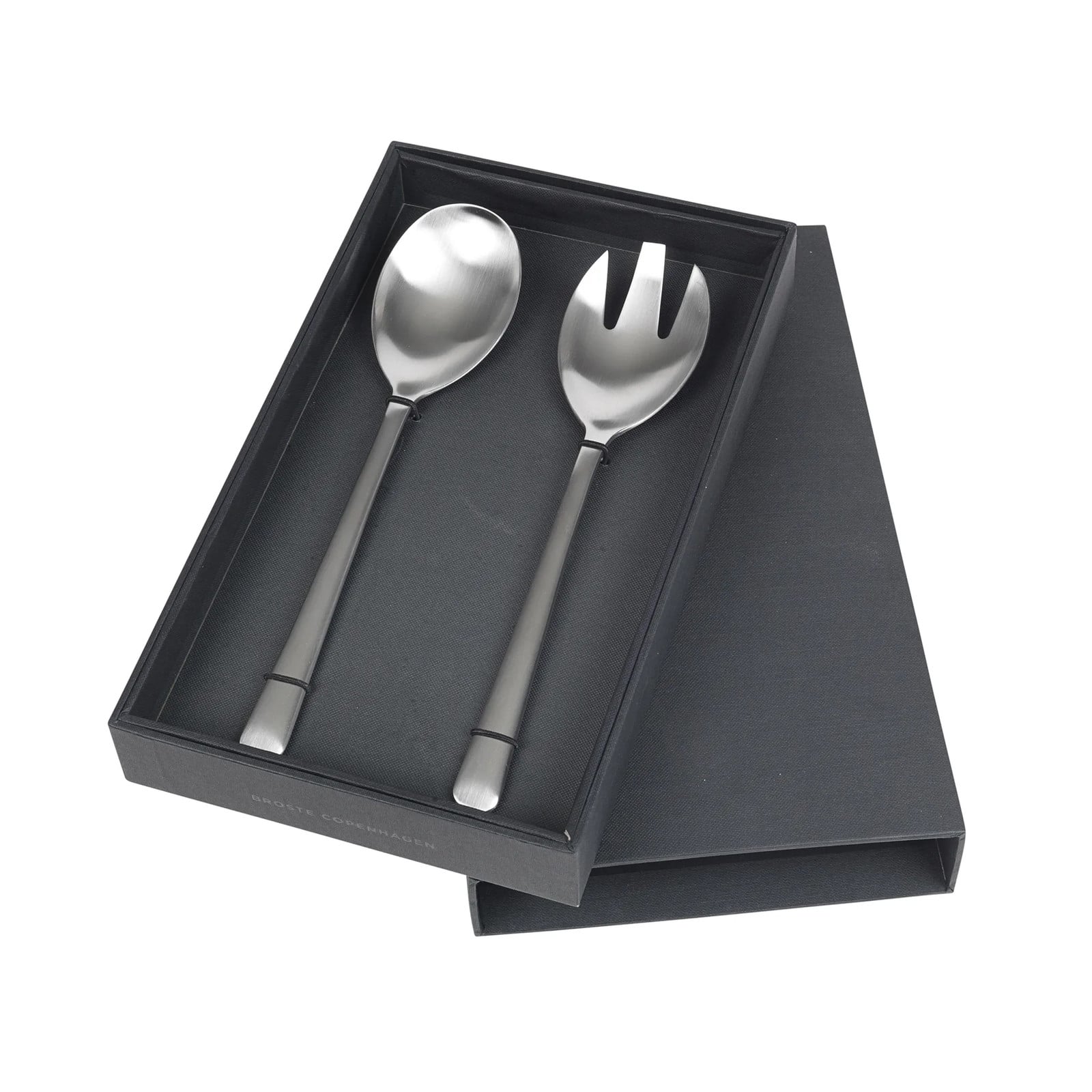Broste Copenhagen Hune saladebestek 2-pack geborsteld satijn