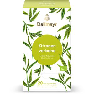 Dallmayr Tee Zitronenverbene, BIO, Kräutertee, 44 g, 20 Pyramidenbeutel
