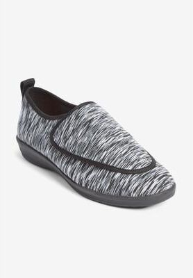 Women's The Coen Orthotic Flat by Comfortview in Black Marled (Size 7 M)