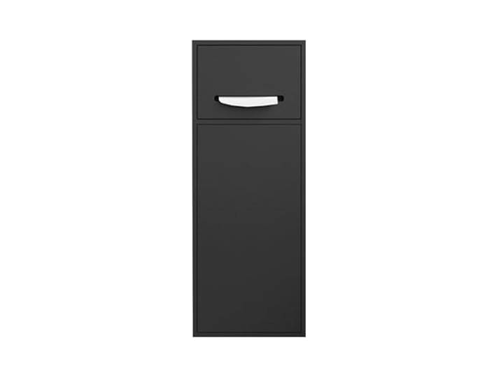 DUBTEDHOU Einbauschrank aus Edelstahl Mehrfarbig, 600–700 x 280 x 135 mm, for Badezimmer und Küche: Aufbewahrungsregal(Black,600x280x135mm)