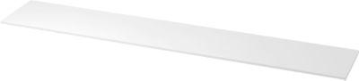 Abdeckplatte TOPAS LINE, für Regale und Schränke, B 2405 mm, weiß