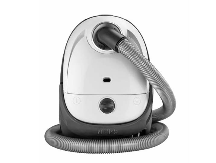 Nilfisk One Aspirateur pour Sols et Tapis avec Filtre EPA - Aspirateur Traîneau Puissant\, Compact et Léger - Blanc\, 3L\, 750W (WB10P05A-HB15)