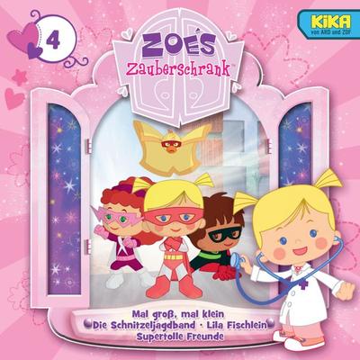 04: Mal groß, mal klein / Die Schnitzeljagband / Lila Fischlein / Supertolle Freunde - Marie Davis,Nadine Geist,Sindy L. McKay Swerdlove,Jeffery P.