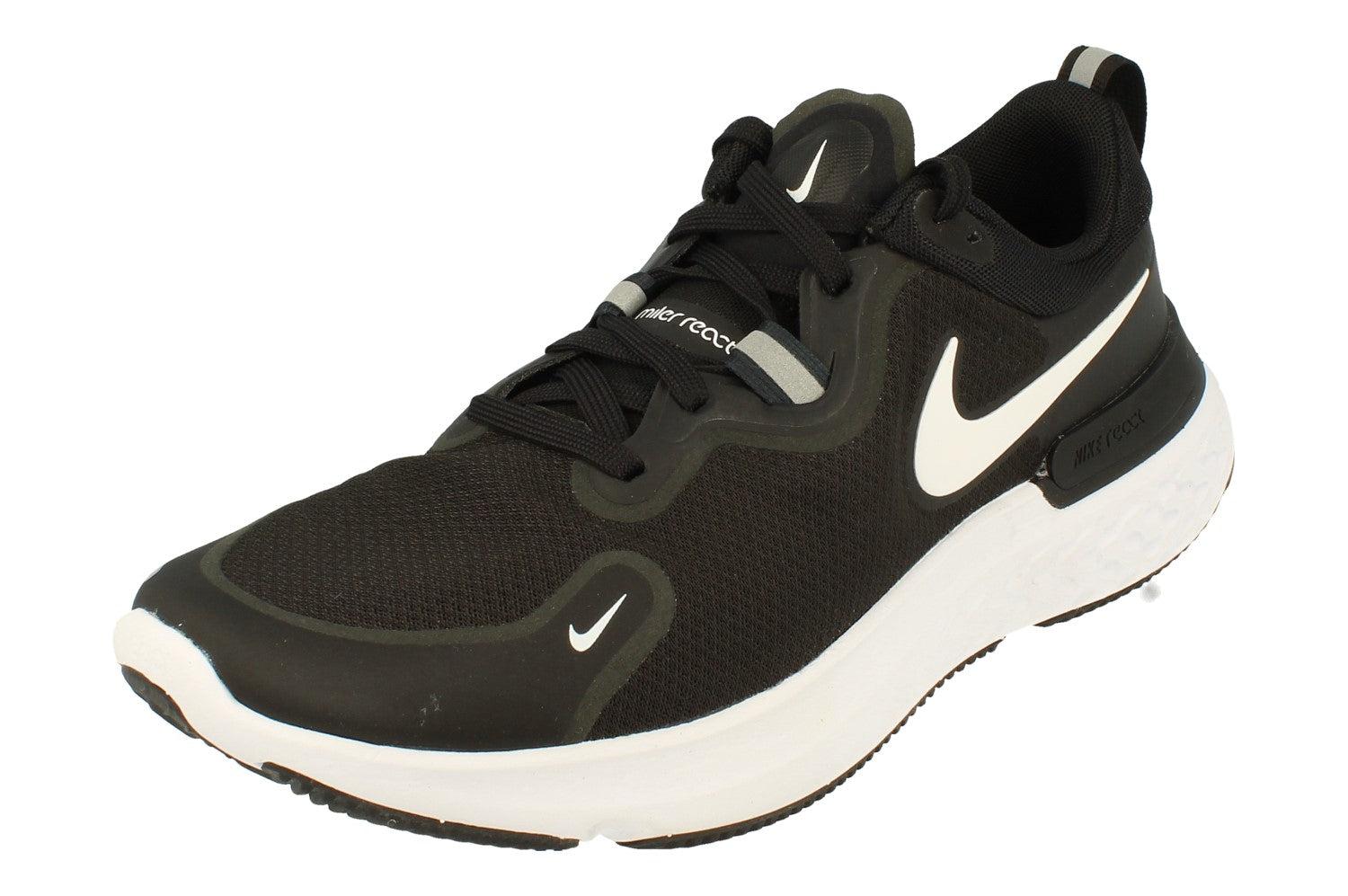Nike React Miler Herren Schwarz Turnschuhe