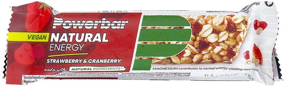 Powerbar Natural Energy vegan Cer.strawber.cranbe.
