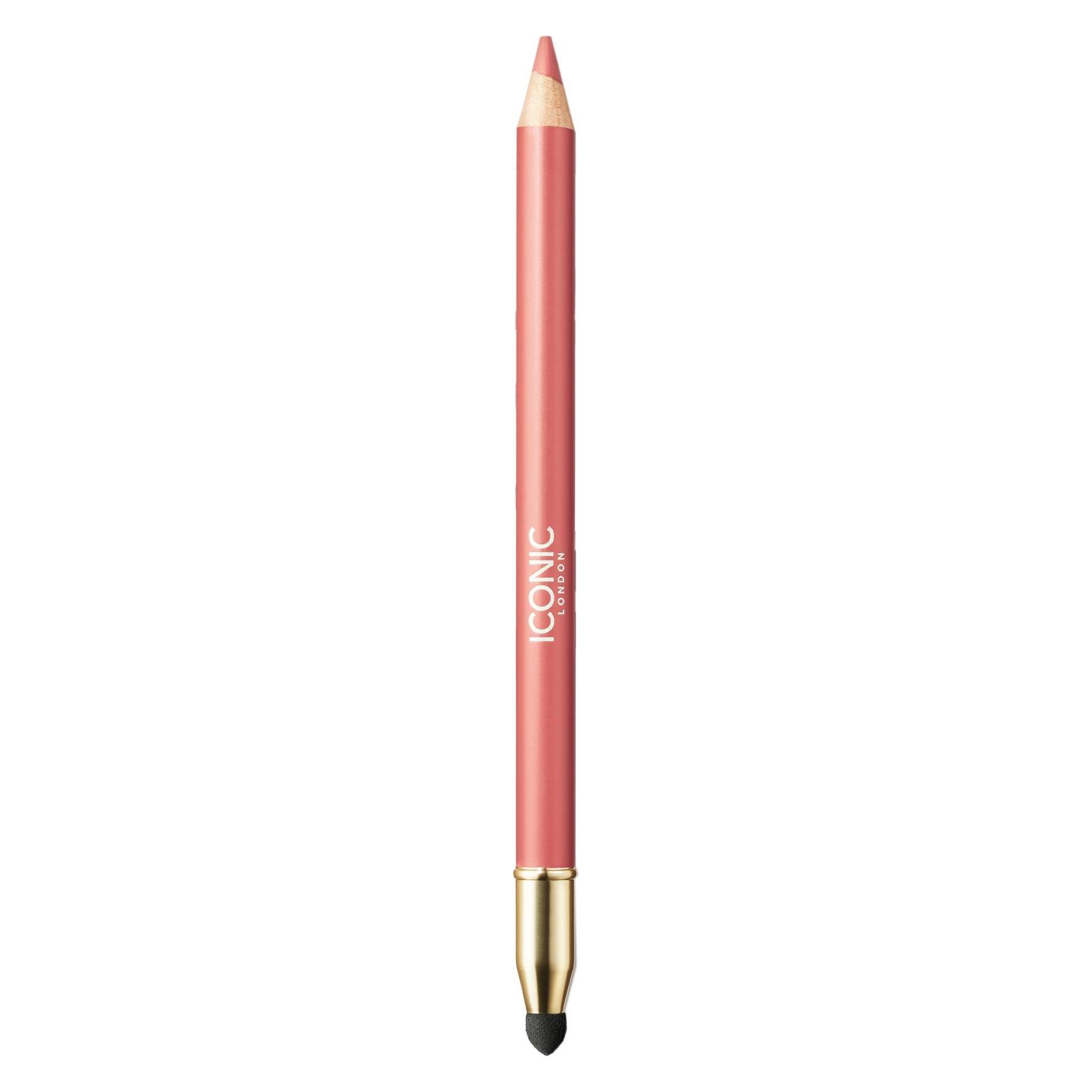 Iconic London Fuller Pout Sculpting Lip Liner Blendable Dual Ended (Nude, Rosaton) (B0CQPMWPF2)