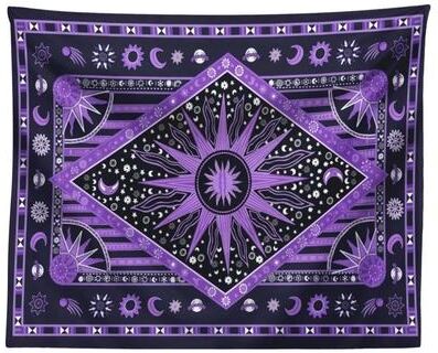 Uplift Picks Mandala Tarot Tapestry Bohemian Hippie Wall Hanging Decor 01 230x150 Cm