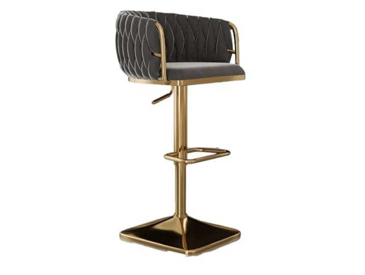 VNCdfhETs Barstuhl Drehbare Barhocker for Zuhause, Als Dekoration Oder for Cafés Barhocker(Black)