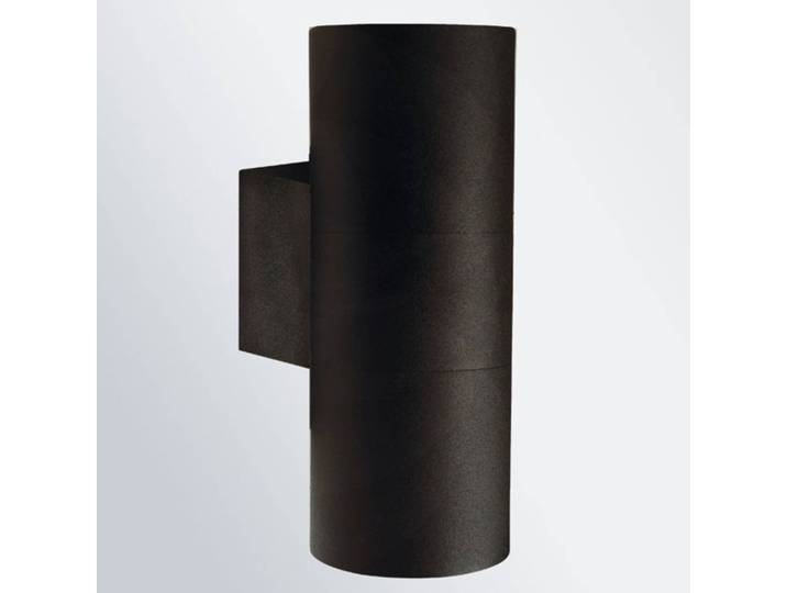 Nordlux Aussenwandleuchte TIN, dimmbar, schwarz, Metall, Modern, Wandleuchte außen