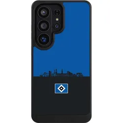Nivocase Hülle für Samsung Galaxy S26 Ultra Handyhülle NIVOcore Case Schwarz HSV Hamburg Skyline (Samsung Galaxy S26 Ultra), Smartphone Hülle, Schwarz