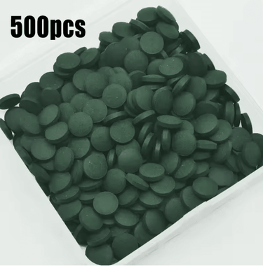 Inspire Essentials AquaVital Spirulina Fish Food Tablets For Aquarium Pets e