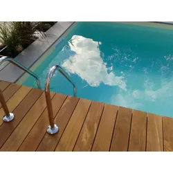 Cumaru Terrassendielen, 21x145 mm, KD, glatt/glatt