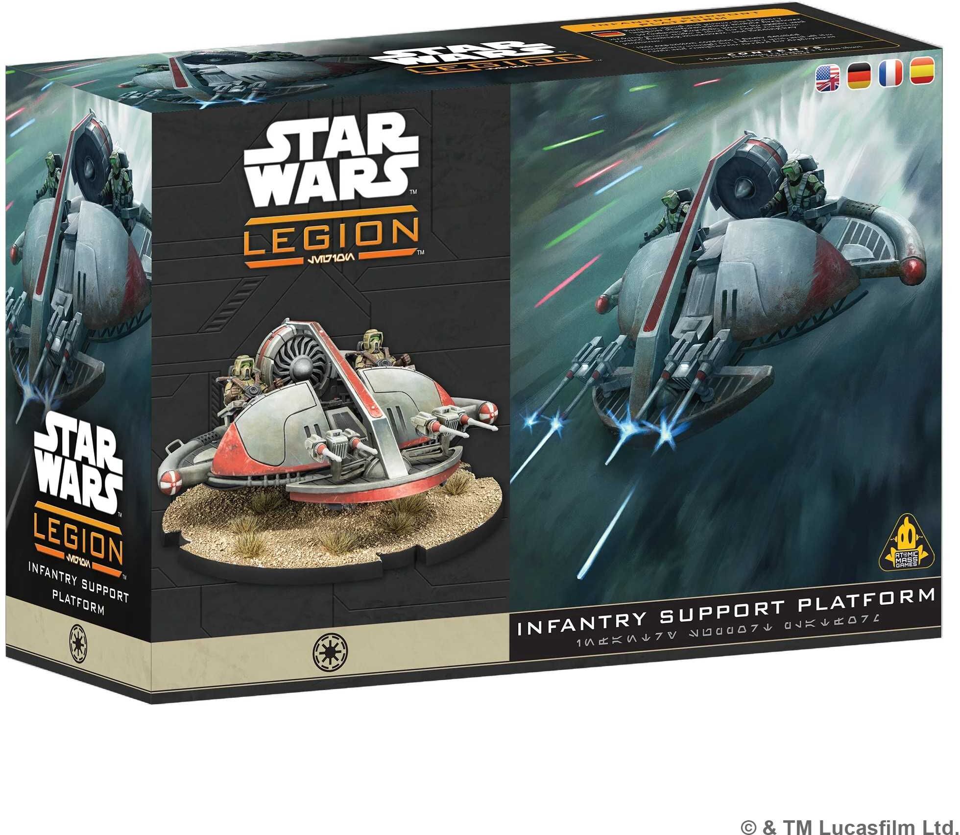 Atomic Mass Games Star Wars: Legion – Infantry Support Platform Expansion for Galactic Republic Army