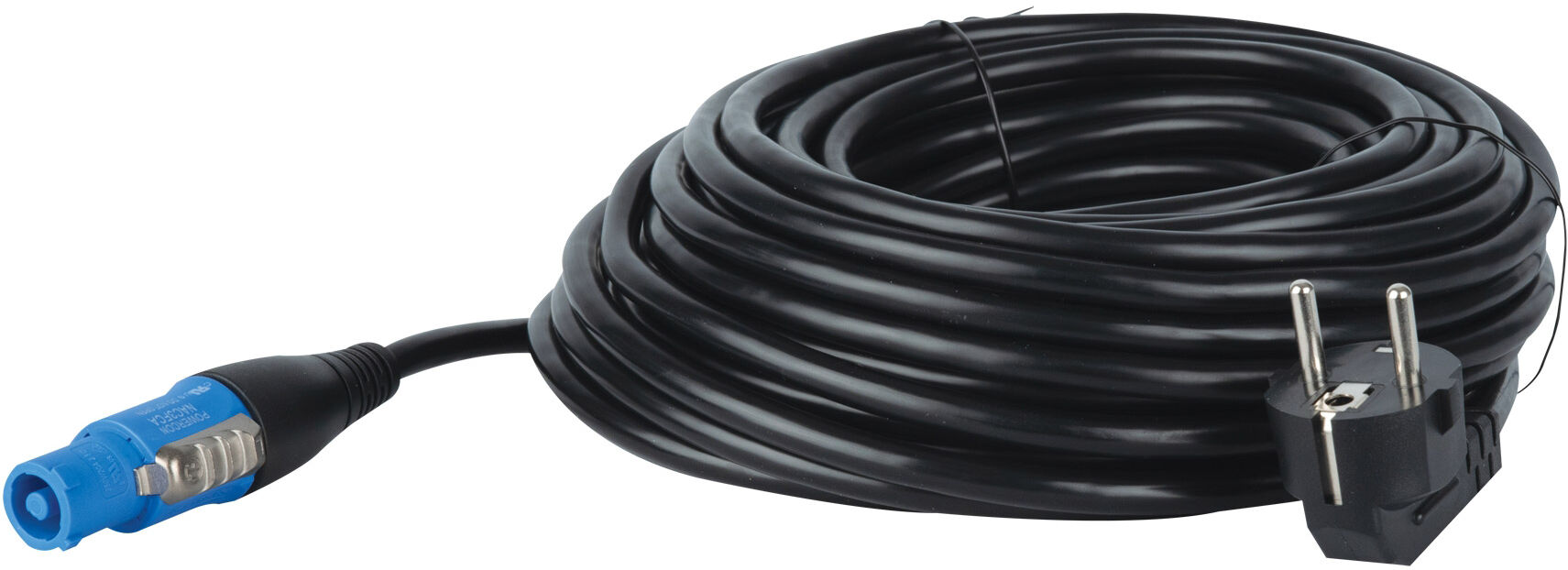 DAP Audio Netzkabel Neutrik Powercon Auf Schuko 3x1,5 Mm² 20 M