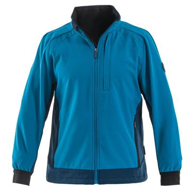 Softshelljacke Blau Performance Größe L Unisex Leicht Multi-Pocket VITO
