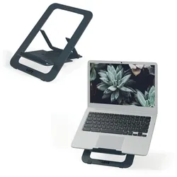 LEITZ Laptopständer Ergo 63460089 ultraflach ddunkelgrau/aluminium