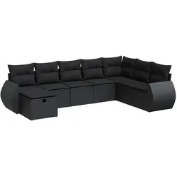 vidaXL, Gartenlounge, Linloner (mit Stauraum)