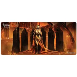 White Shark Mouse pad for games Faceless Oracle, 800x350x3mm, Mausmatte, Mehrfarbig