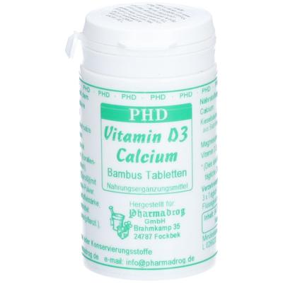 Vitamin D3 Calcium Bambus Tabletten 84 St