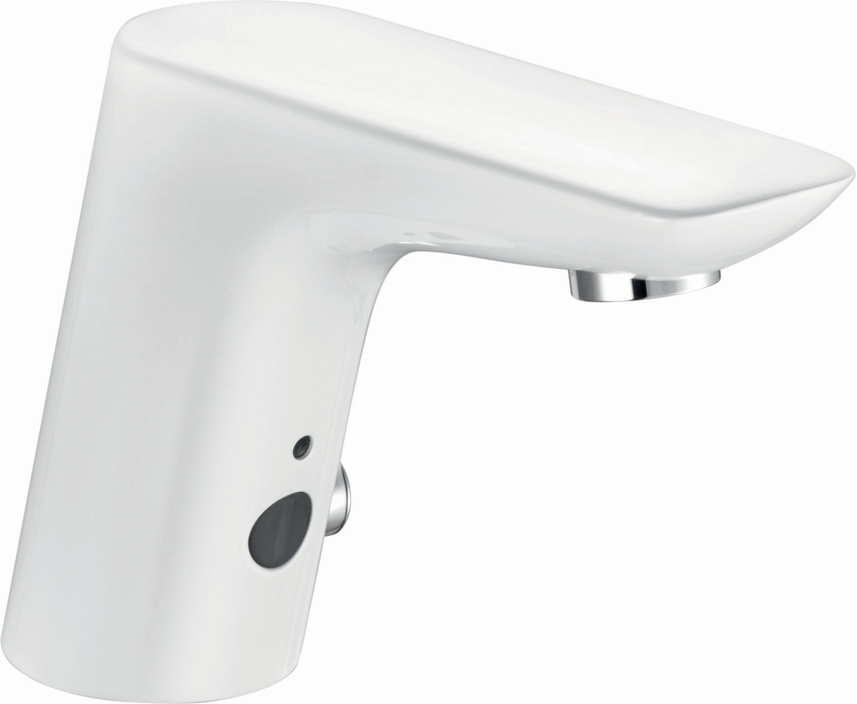 Kludi Balance E Kludi Balance lavabo infrarouge 5210091 blanc / chrome, sans garniture d'écoulement, à piles