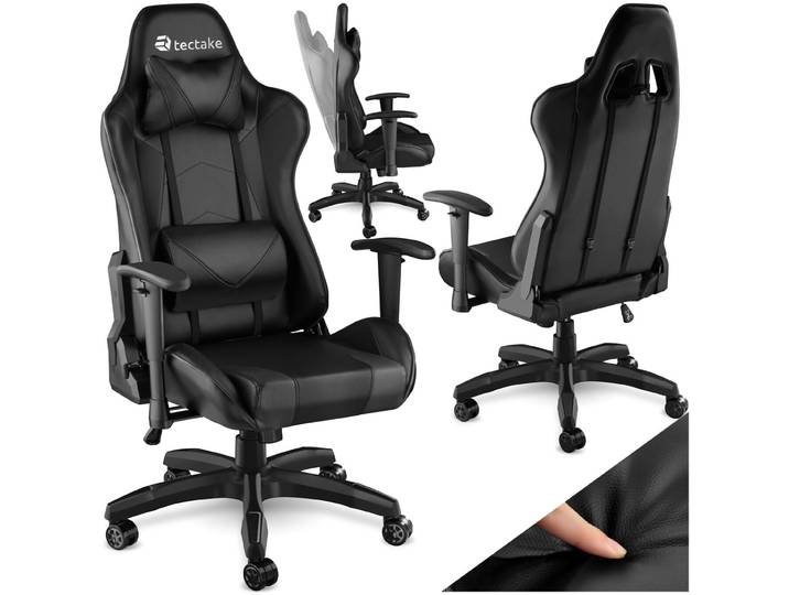 Chaise gamer TWINK - noir
