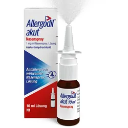 Allergodil akut Nasenspray bei Heuschnupfen 10 ml