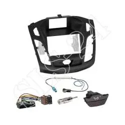 Ford Focus (DYB) 04/2011 - 11/2014 Einbaurahmen Radioblende+Adapterkabel Auto...