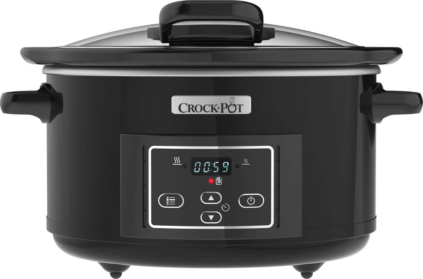 Crock-Pot CSC052X Stoomoven, 4 liter, zwart/zilver