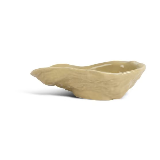 Byon Oyster serveerschaal Beige