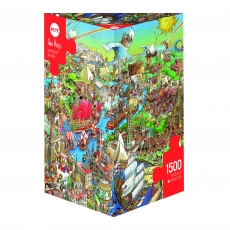 Heye Puzzle - History River, Prades - Triangular 1500 Teile 291221