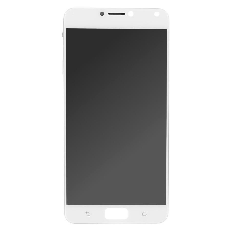 BlackBerry Asus Zenfone 4 Max ZC550KL LCD mit weissem Rahmen ohne Logo (Display, Asus Zenfone 4 Max) (25434374)