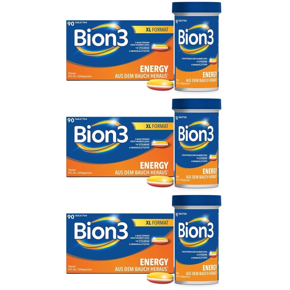 Bion3 Energy Tabletten x3 3x90 St