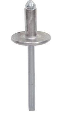 Dripio Aluminium blindnieten breedkop 4,8 x 14 mm, 150 stuks