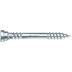 Eurotec Terrassotec Tribolar - Edelstahl gehärtet - 5,5x60 mm - TX25 - Eimer inkl. Bit+Drillstop