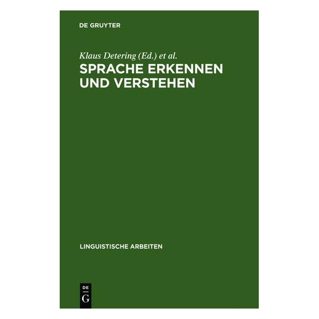 De Gruyter Sprache erkennen und verstehen (67825399)