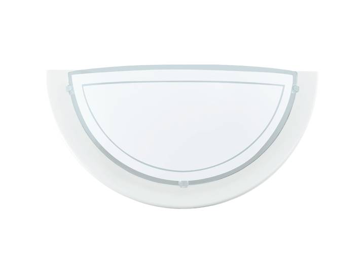 Eglo Wandlampe Planet 1 Weiss Stahl B 8.5 cm