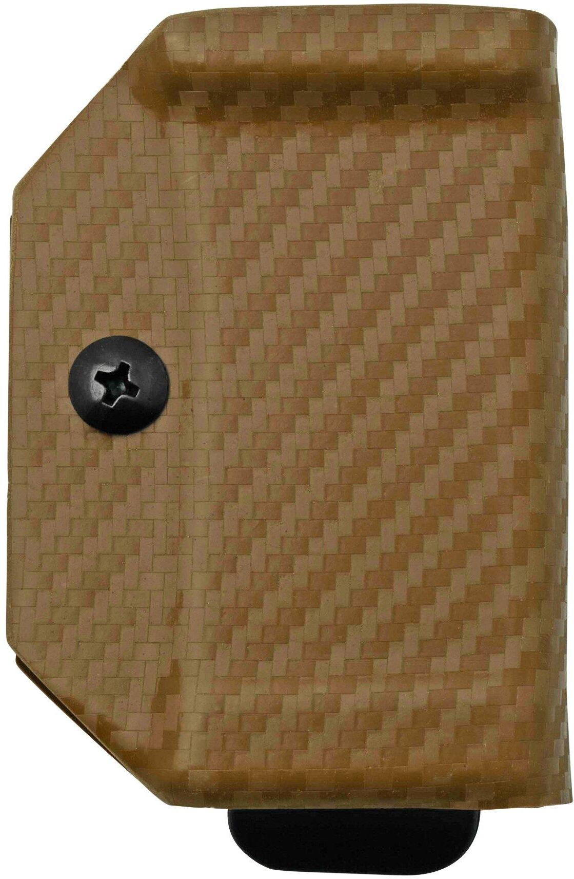 Clip &amp; Carry Pochewka na pasek Clip And Carry Kydex Sheath Victorinox Spirit, Carbon Fiber Brown VSPIRIT-CF-BRN