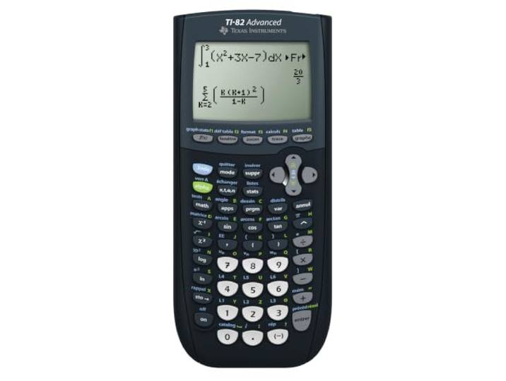 Texas Instruments TI 82 Advanced Grafische rekenmachine met examenmodus