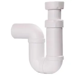 VVS Trading, Zubehör Sanitärinstallation, Selvrensende vandlås i plast til håndvask 1 1/4"x40mm