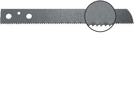 FEIN Sägeblatt, Länge 200 mm, Zahnabstand 3,2 mm, Dicke 1,5 mm 63503065009