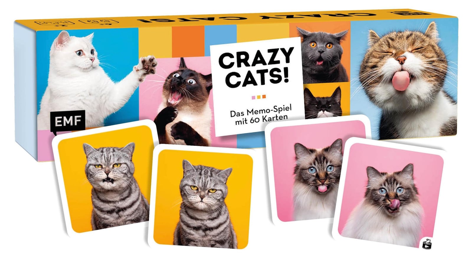 Memoryspel Gekke katten van Sonstige Verlage