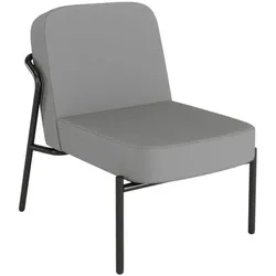 meet Sessel »meet - Medso S« Modell rund Outdoor grau, 40.6 cm