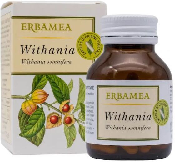 ERBAMEA Srl Withania 50 Capsule Vegetali - Benefici per la Salute e il Benessere