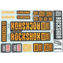 RockShox Dekor Set Ø 35 mm orange
