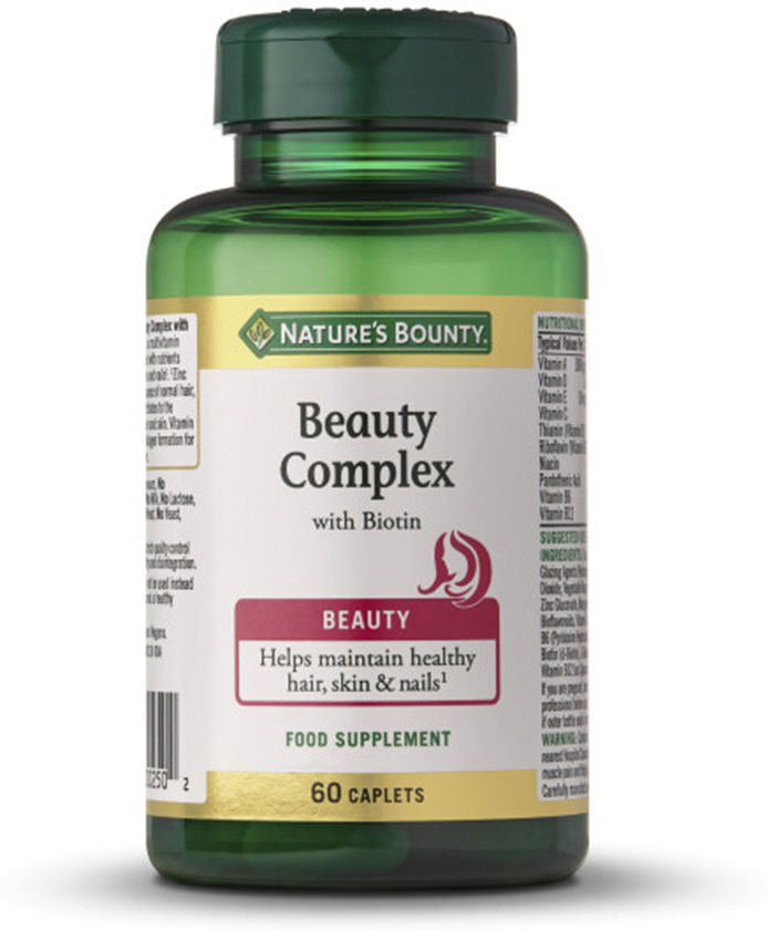 Nature's Bounty Complexe De Beauté à la biotine 60 gélules